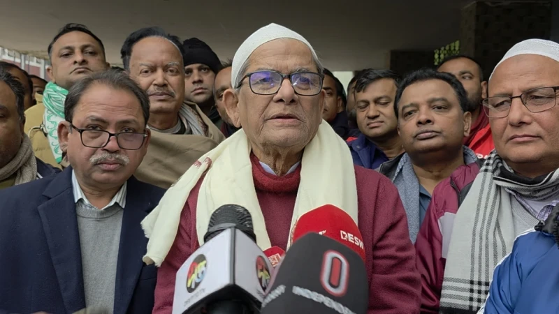 জনগণের ভোটে নির্বাচিত হলে উন্নয়ন হবে মূল লক্ষ্য: মির্জা ফখরুল