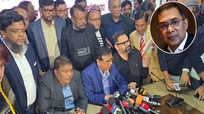 ঢাকা-১৭ আসনে তারেক রহমানের মনোনয়নপত্র জমা