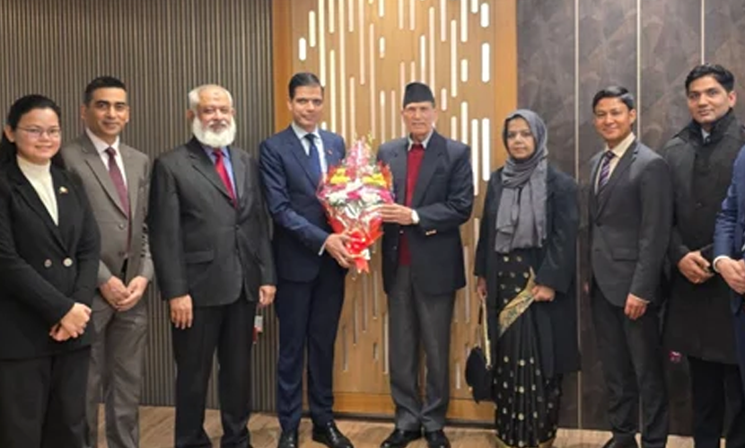 খালেদা জিয়ার প্রতি শ্রদ্ধা জানাতে ঢাকায় নেপালের পররাষ্ট্রমন্ত্রী