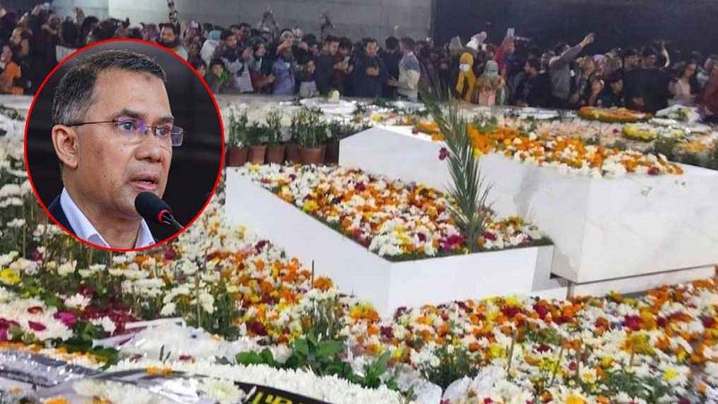 দেশনেত্রীর প্রতি মানুষের শ্রদ্ধা আমাদের পরিবার কখনই ভুলবে না: তারেক রহমান