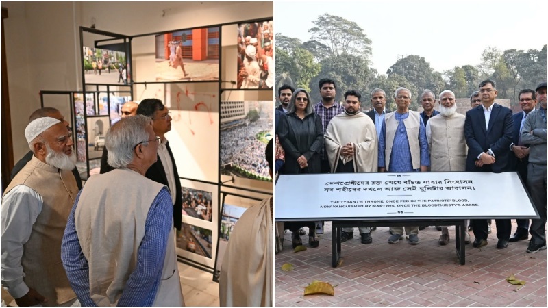 বিভিন্ন রাজনৈতিক নেতাদের নিয়ে জুলাই স্মৃতি জাদুঘর পরিদর্শনে প্রধান উপদেষ্টা