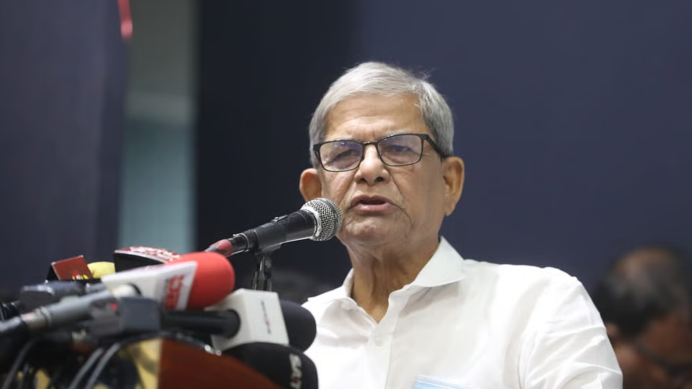 ধর্মকে রাজনীতির হাতিয়ার বানানো হচ্ছে: ফখরুলের অভিযোগ