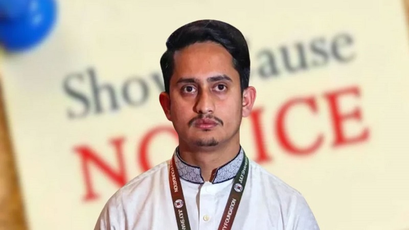 সারজিস আলমকে শোকজ