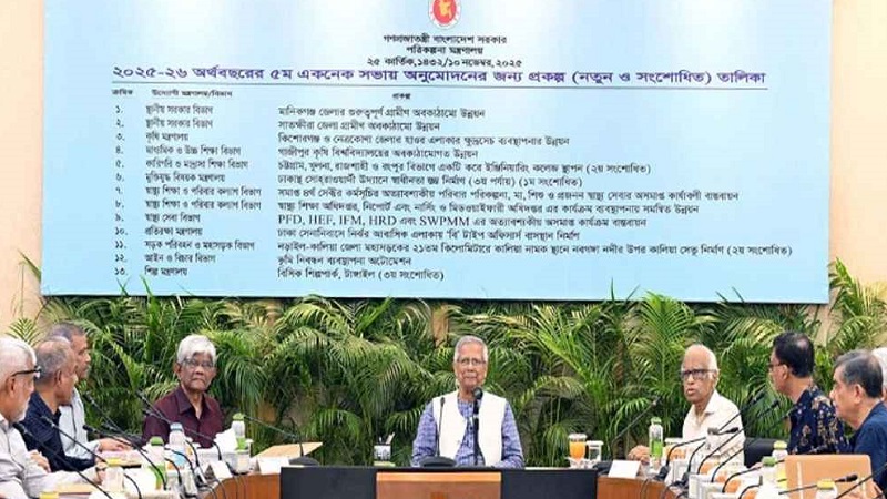 একনেক সভায় ৪৫ হাজার কোটির প্রকল্প অনুমোদন
