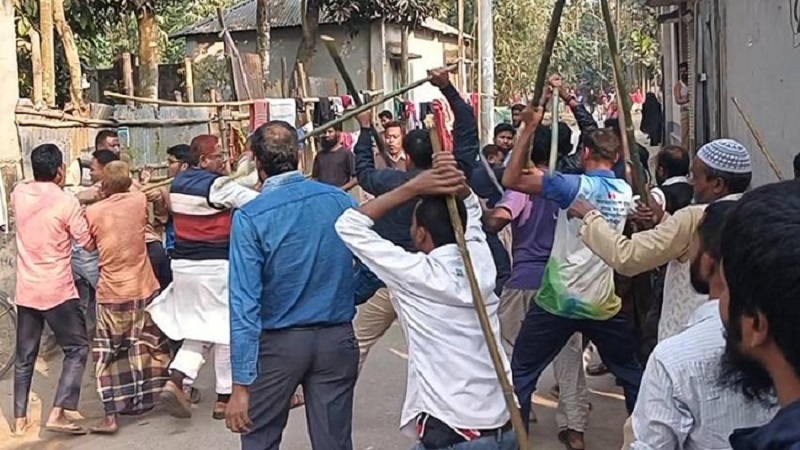 লালমনিরহাটে নির্বাচনি প্রচারণা নিয়ে বিএনপি-জামায়াত সংঘর্ষ, আহত ২০