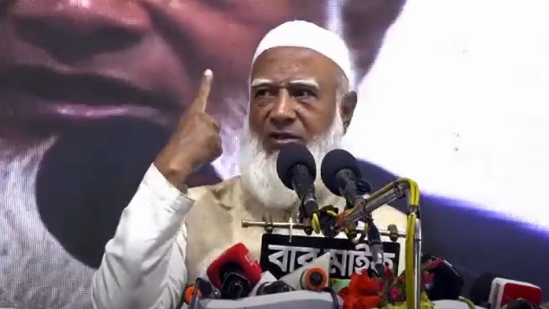 মায়েদের গায়ে হাত দিলে গালে হাত বসে থাকব না: ডা. শফিকুর রহমান