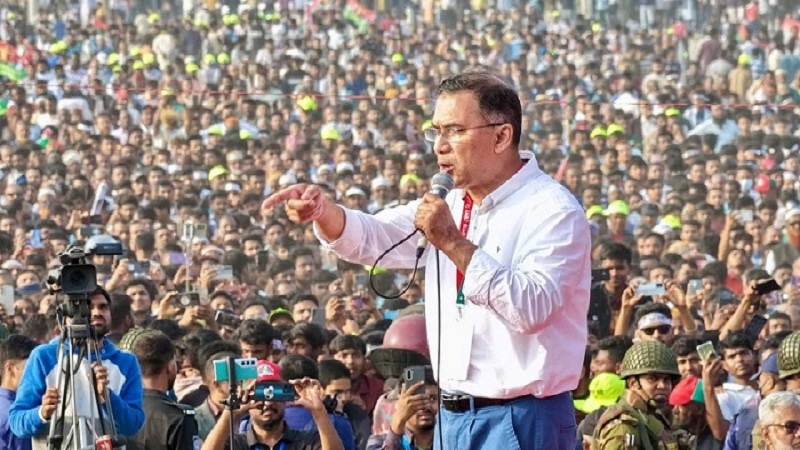 বিএনপি ছাড়া দেশ পরিচালনা করার মতো অভিজ্ঞ কোনো দল নেই: তারেক রহমান