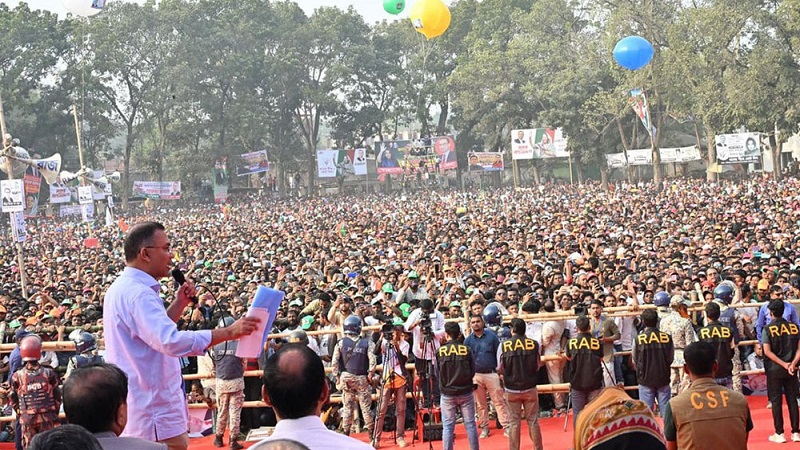 ফরিদপুরকে বিভাগ করার প্রতিশ্রুতি তারেক রহমানের