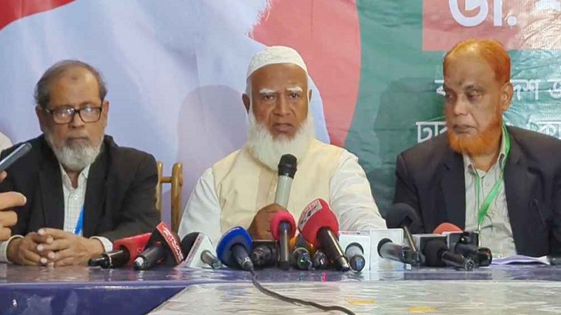 সেনাবাহিনী ও সশস্ত্র বাহিনীর কর্মকাণ্ডে সন্তুষ্ট জামায়াত আমির