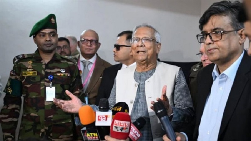 সংসদ নির্বাচন ও গণভোট সুষ্ঠু হওয়ায় জাতির প্রতি কৃতজ্ঞ প্রধান উপদেষ্টা