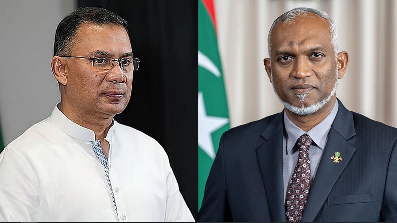 তারেক রহমানকে অভিনন্দন জানা‌লেন মালদ্বীপের প্রেসিডেন্ট