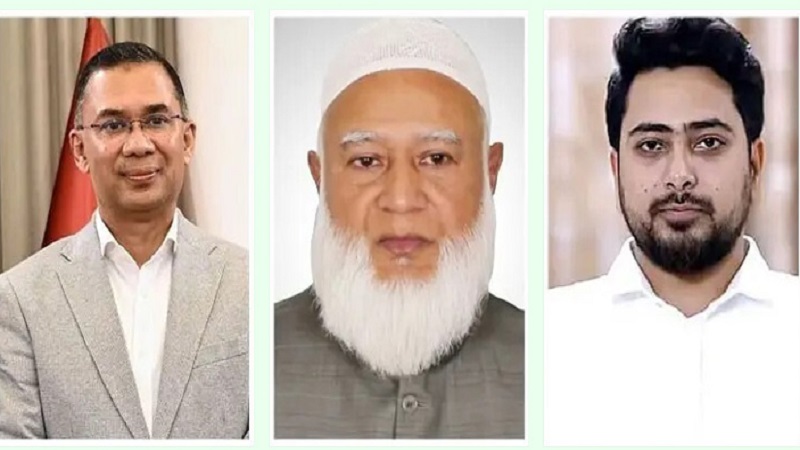 রোববার শফিকুর রহমান ও নাহিদ ইসলামের বাসায় যাচ্ছেন তারেক রহমান