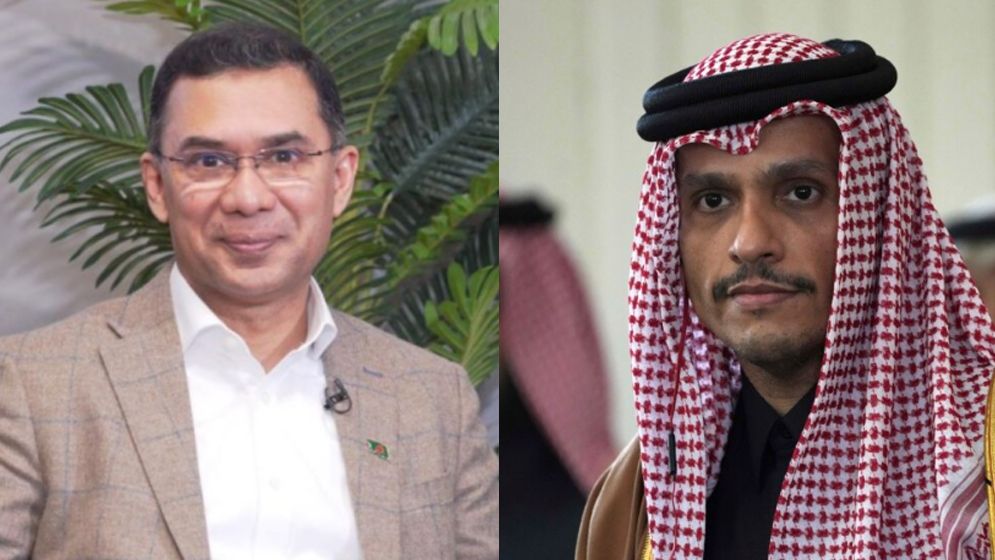 তারেক রহমানকে শুভেচ্ছা জানালেন কাতারের প্রধানমন্ত্রী