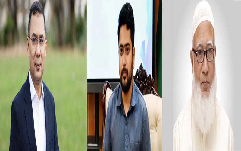শফিকুর রহমান–নাহিদ ইসলামের বাসভবনে যাচ্ছেন তারেক রহমান