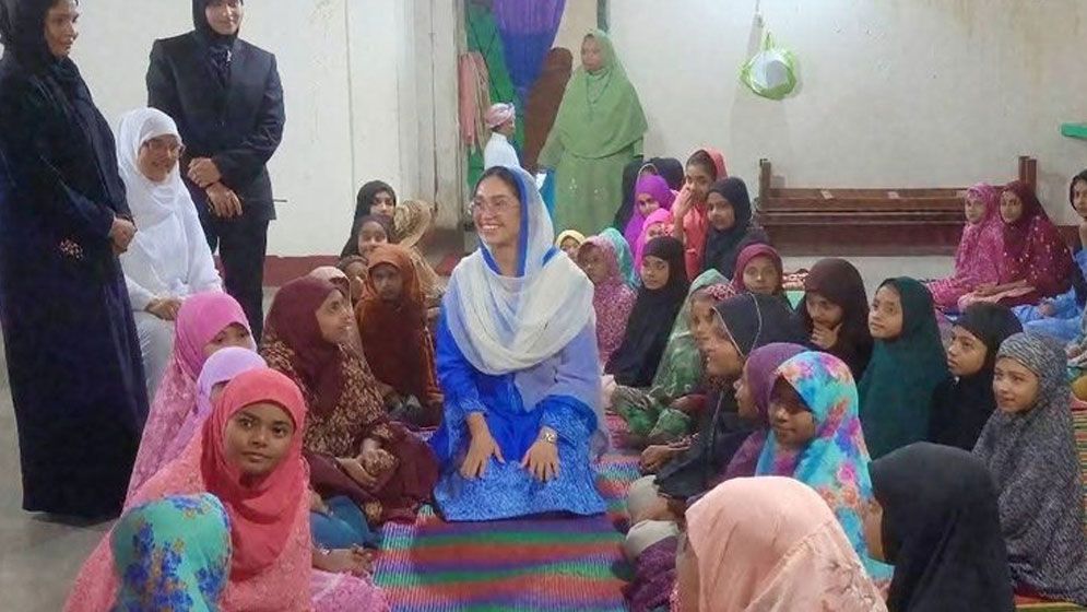 মাদ্রাসা শিক্ষার্থীদের ইফতার-সেহরির দায়িত্ব নিলেন জাইমা রহমান