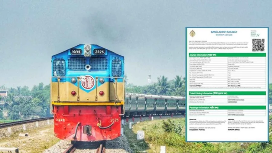 ঈদযাত্রায় শতভাগ অনলাইনে ট্রেনের অগ্রিম টিকিট বিক্রি শুরু ৩ মার্চ