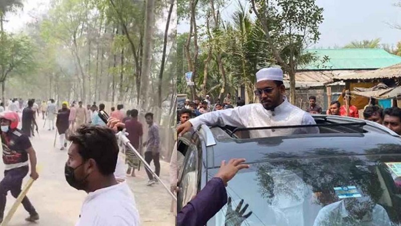 এমপি হান্নান মাসউদের গাড়িবহরে হামলা-ভাঙচুর