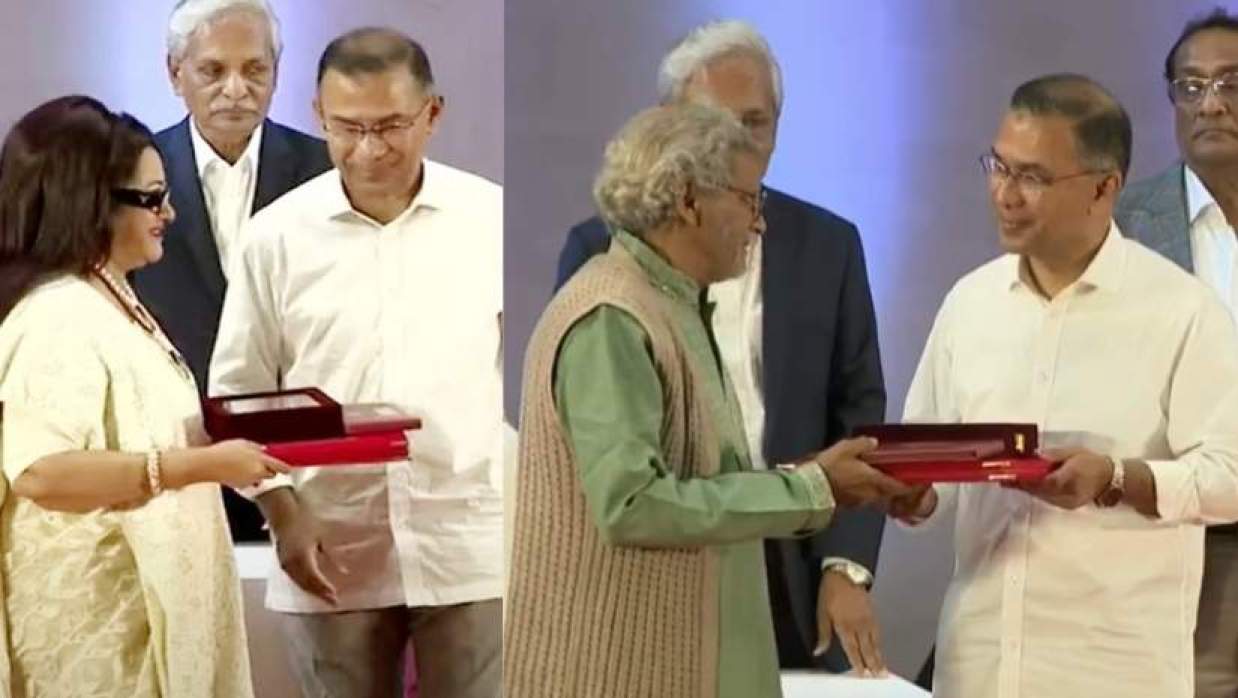 ৯ বিশিষ্ট ব্যক্তি ও ব্যান্ড দলকে একুশে পদক দিলেন প্রধানমন্ত্রী
