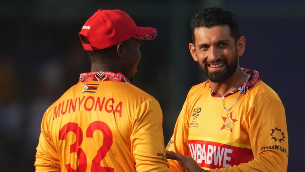 দুই চ্যাম্পিয়নকে হারালেও সেমিতে উঠতে পারল না জিম্বাবুয়ে