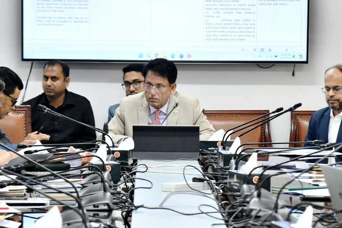 বেসরকারি শিক্ষাপ্রতিষ্ঠানের ম্যানেজিং কমিটির সভাপতি হতে লাগবে না শিক্ষাগত যোগ্যতা