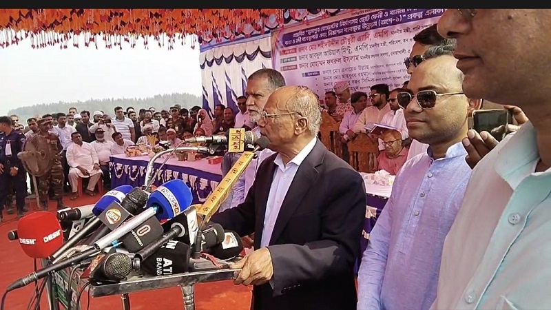 মুছাপুর রেগুলেটর না থাকায় এখন নদী ভাঙন রোধ করা যাচ্ছেনা: বন ও পরিবেশ মন্ত্রী
