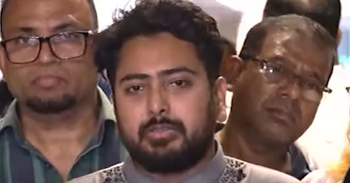 সংবিধান অনুযায়ী তো এই সময়ে নির্বাচন হওয়ার কথা ছিল না: নাহিদ ইসলাম