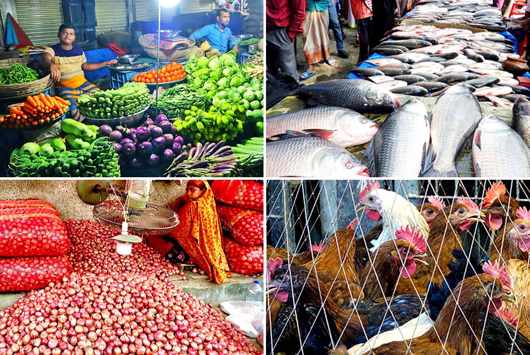 বাজারে এখনও স্বস্তির আলো নেই