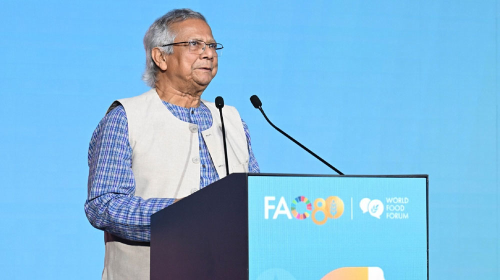 দারিদ্র্যমুক্ত বিশ্ব গড়তে ৬ প্রস্তাবনা তুলে ধরলেন প্রধান উপদেষ্টা
