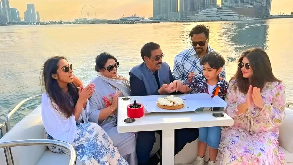 শামীম ওসমানের দুবাইয়ের কেক কাটার ছবি নিয়ে নতুন তথ্য