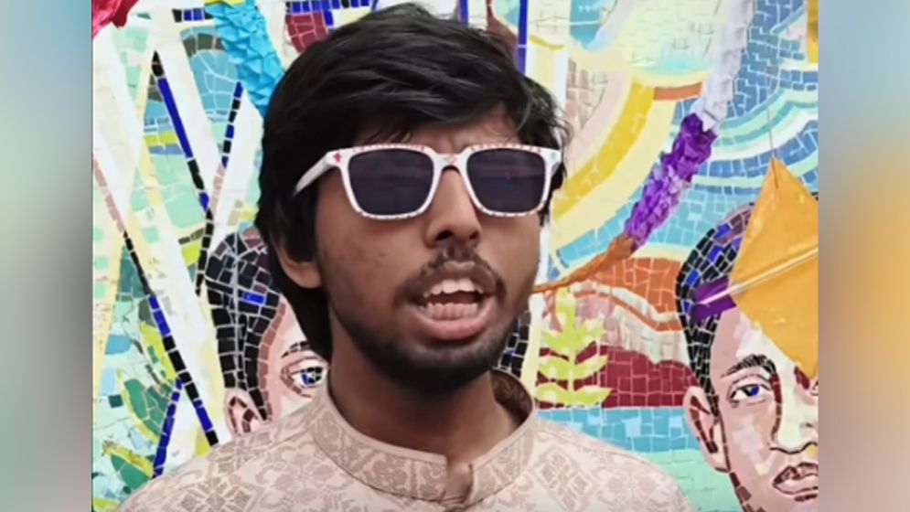 বাংলা ১২ মাসের নাম বলতে গিয়ে ‘বিভ্রান্ত’ ডাকসু নেতা মোসাদ্দেক