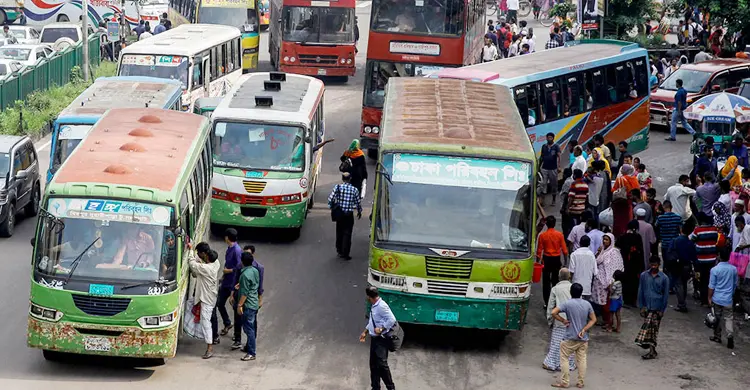 বাসভাড়া বাড়িয়ে প্রজ্ঞাপন জারি