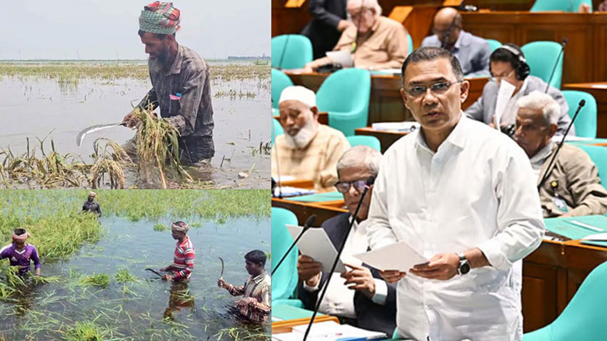 ক্ষতিগ্রস্ত কৃষকদের হাতে প্রধানমন্ত্রীর পক্ষ থেকে সহায়তা প্রদান