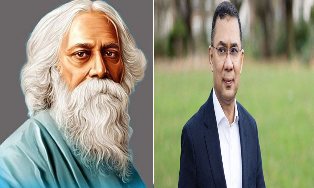 বিশ্বকবি রবীন্দ্রনাথ ঠাকুরের জন্মবার্ষিকীতে প্রধানমন্ত্রীর শ্রদ্ধা