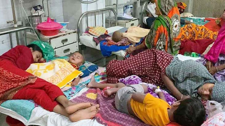 হামের উপসর্গ নিয়ে এবার একদিনে প্রাণ হারাল ৭ শিশু