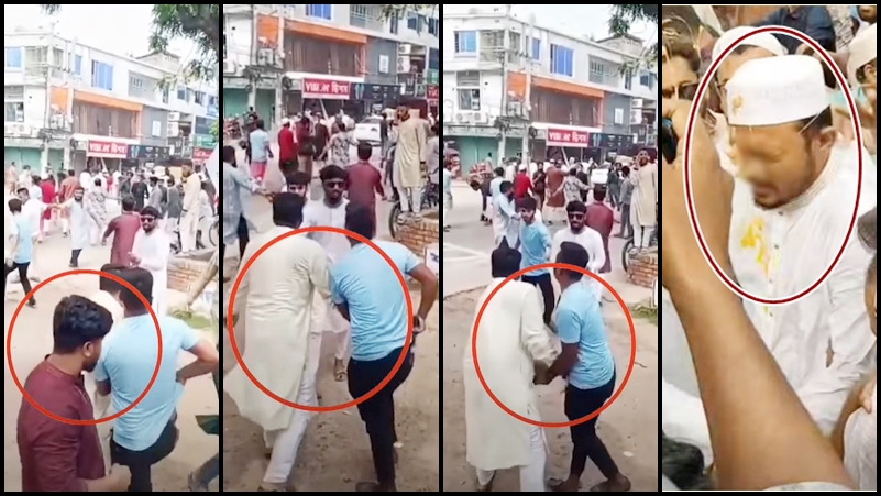 অস্ত্রধারী যুবক ও ‘ভাইকে সেইফ করেন’ চিৎকার, পাটওয়ারীর ওপর হামলার ভিডিও ভাইরাল