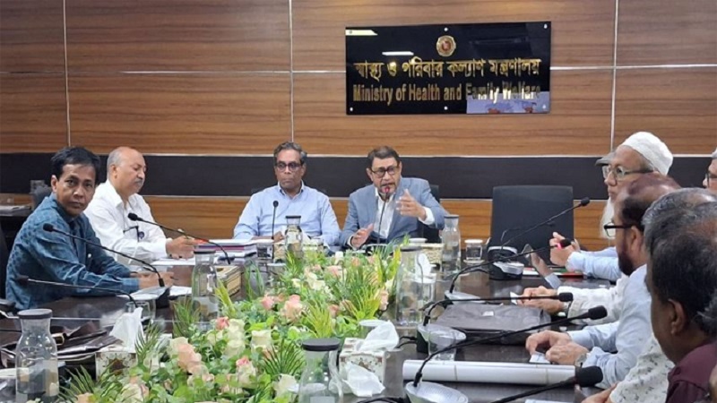 ডেঙ্গু মোকাবিলায় সরকার সব ধরণের প্রস্তুতি গ্রহণ করেছে: স্বাস্থ্যমন্ত্রী