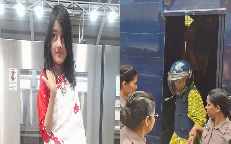 শিশু রামিসা হত্যা মামলা: আদালতে হাজির করা হলো প্রধান আসামির স্ত্রীকে