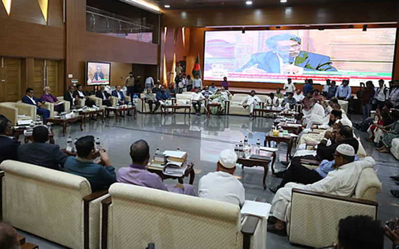 জুলাই জাতীয় সনদ স্বাক্ষর আজ