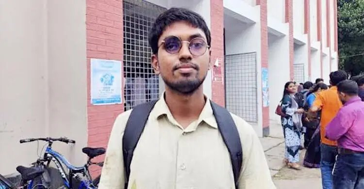রাকসুতে বিজয়ী হলেন জুলাই আন্দোলনে চোখ হারানো দ্বীপ মাহবুব