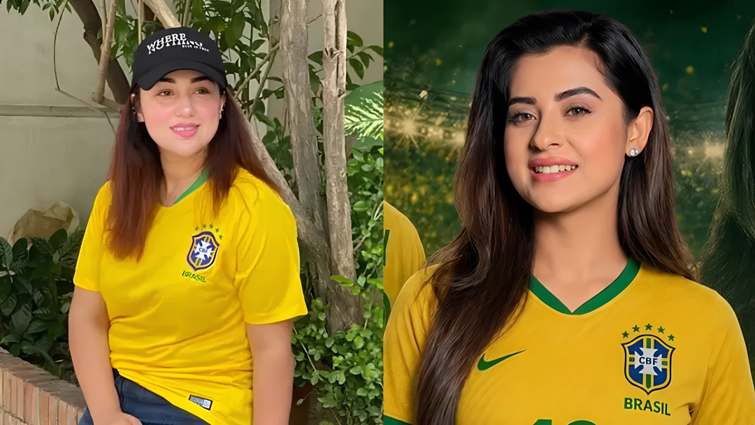 ব্রাজিলে মিললেন অপু-বুবলী, বিশ্বকাপে এক কাতারে দুই নায়িকা