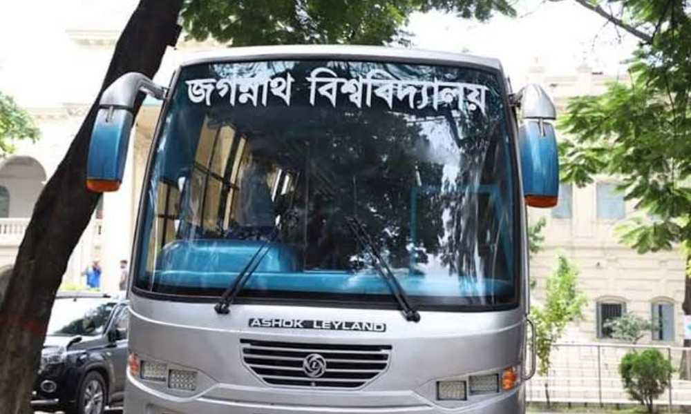 জবির ১৭ বাসে চালু হচ্ছে জিপিএস ট্র্যাকিং সিস্টেম