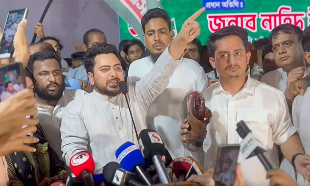 আমাদের হত্যার পরিকল্পনা করেই বোমা বিস্ফোরণ: নাহিদ ইসলাম