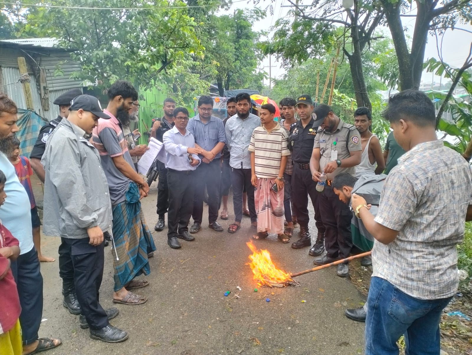 নোয়াখালীতে ৫ মাদকসেবীর কারাদণ্ড