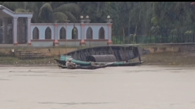 সুনামগঞ্জে বৃষ্টিপাতে বেড়েছে সবগুলো নদ-নদীর পানি