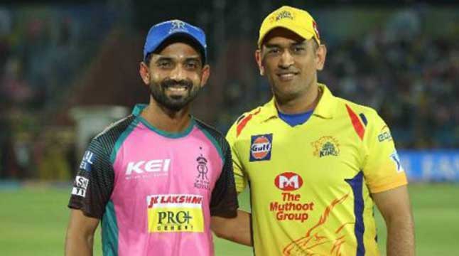 রাজস্থানের বিপক্ষে ব্যাটিংয়ে চেন্নাই