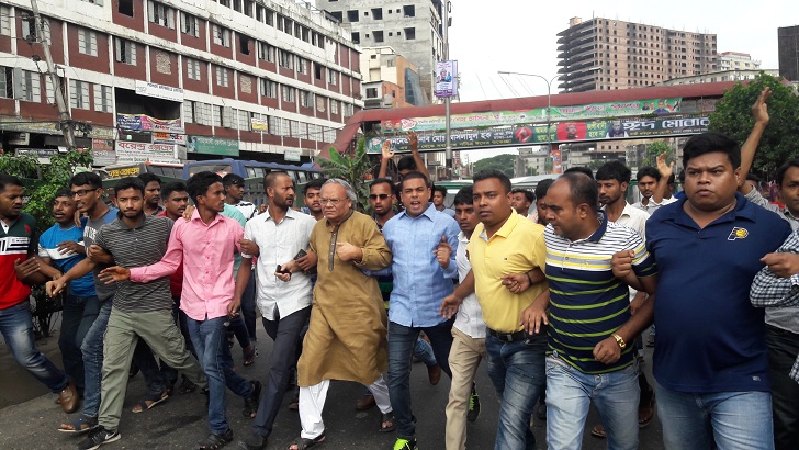 কর্মসূচি ছাড়াই রাজধানীতে বিএনপি'র বিক্ষোভ মিছিল