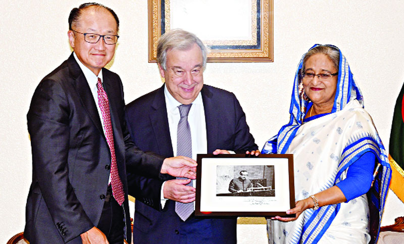 রোহিঙ্গা ইস্যুতে বাংলাদেশকে সহায়তার আশ্বাস জাতিসংঘ মহাসচিবের