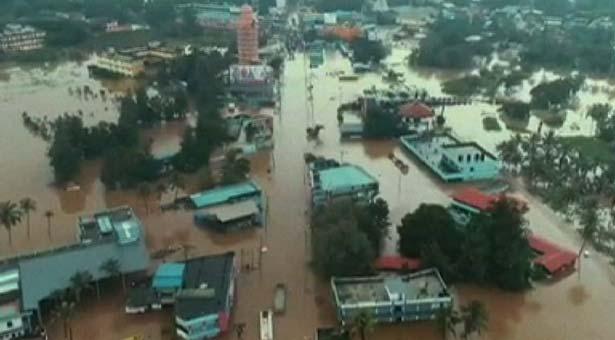 কেরালায় ভূমিধস;  মৃতের সংখ্যা ৩২৪