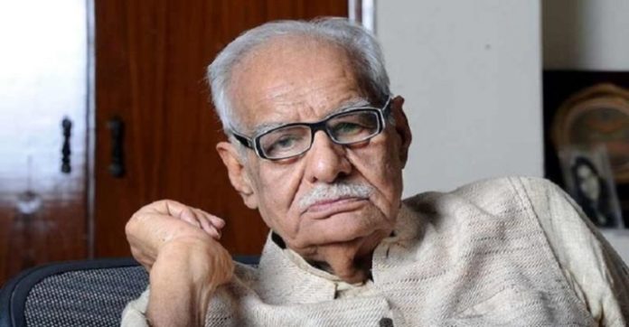 চলে গেলেন প্রবীণ সাংবাদিক কুলদীপ নায়ার