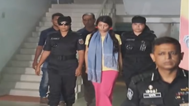 আবারো রিমান্ডে অভিনেত্রী কাজী নওশাবা আহমেদ